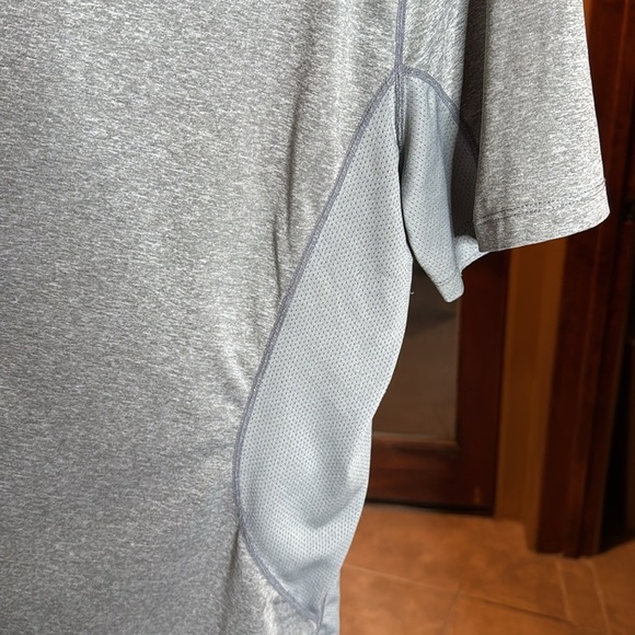 NIKE PRO Combat DRI-FIT Mens Compression Short Sleeve Shirt Size XL Gray - Picture 6 of 10